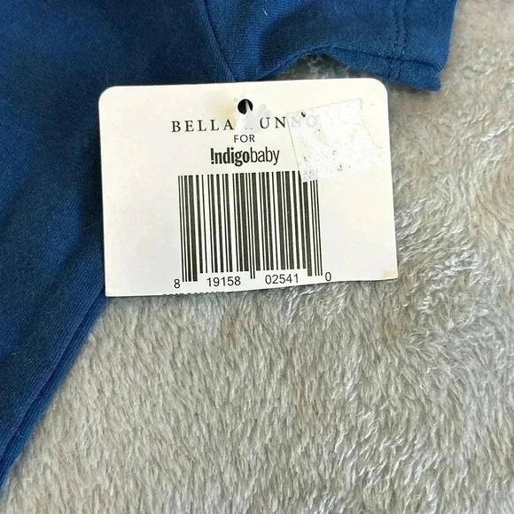 Bella Tunno - NWT - Blue short sleeve Onesie.  Size 6-12 months - Picture 4 of 5